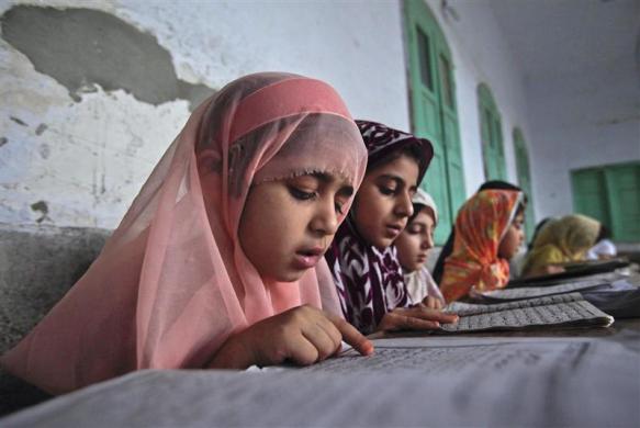 Awareness needs to be spread about how family size can impact the probability of a child obtaining education, especially for girls. PHOTO: REUTERS/ FILE