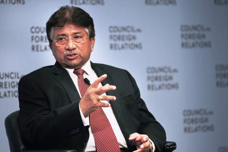 File photo of former President General (retd) Pervez Musharraf. PHOTO: AFP/ FILE
