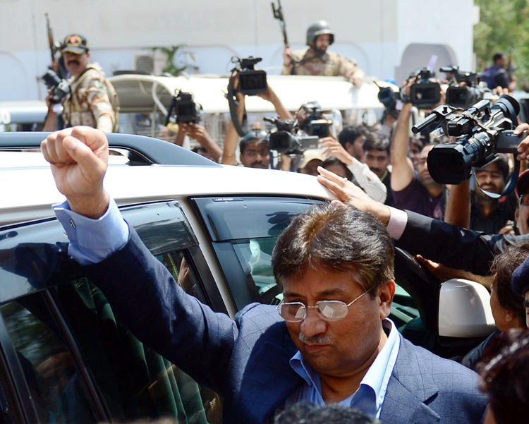 Pervez Musharraf. PHOTO: AFP/ FILE