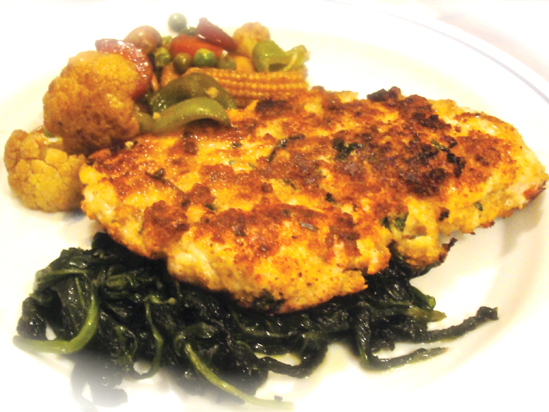 Recipe: Parmesan-Parsley Crumbed Chicken