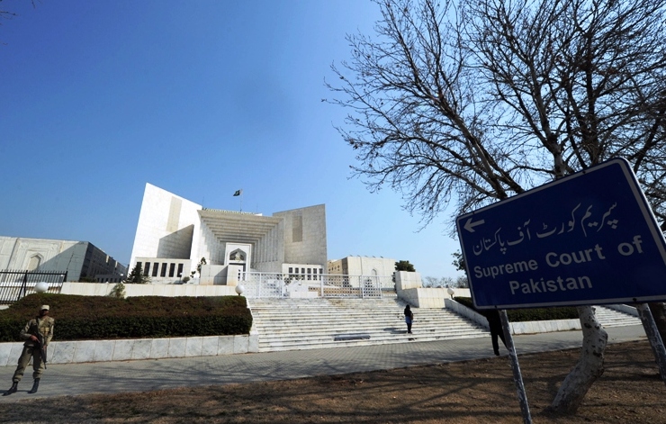 File photo of the Supreme Court.  PHOTO: AFP/FILE
