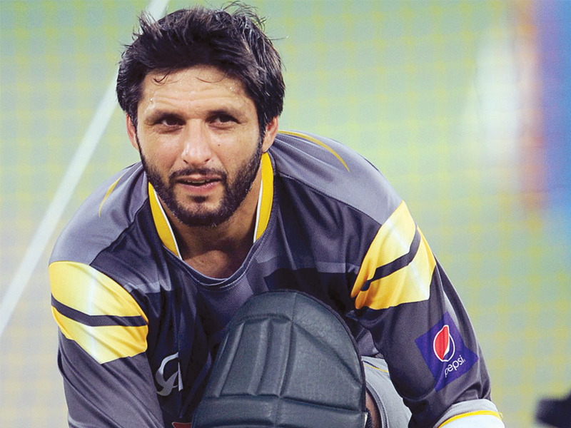 Shahid Afridi. PHOTO: AFP