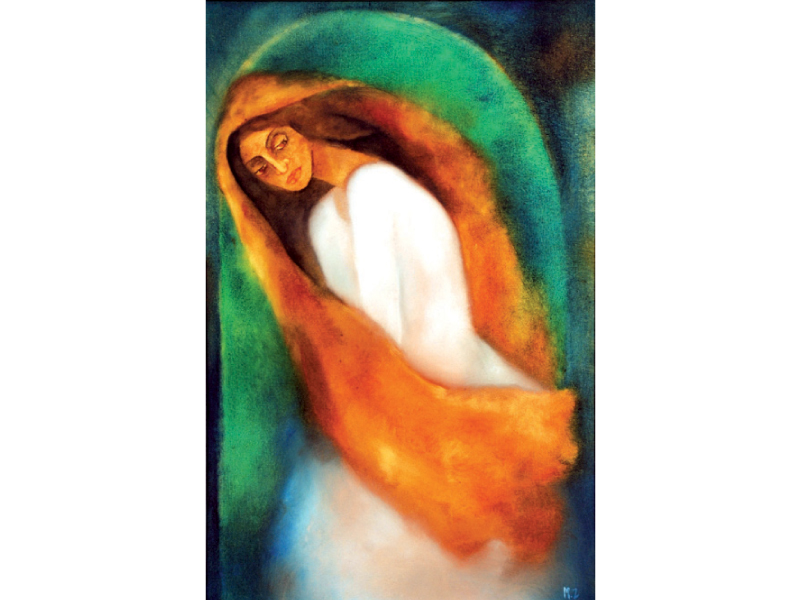 All of the paintings exude vibrance. PHOTO: EXPRESS