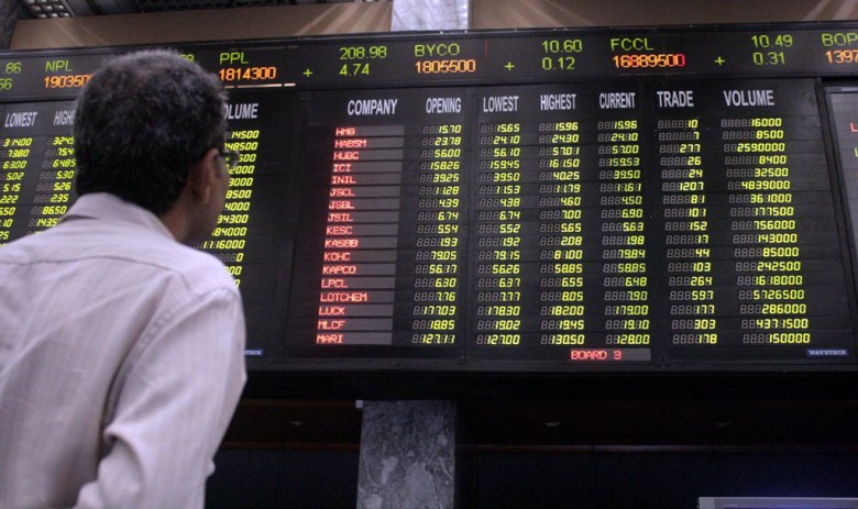 The stock market rallied to an all-time high above 20,000 points in the first post-election trading session on Monday. PHOTO: INP