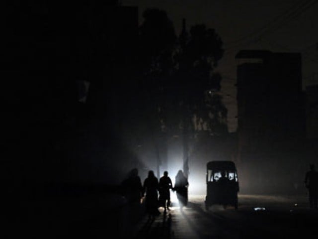 As of this Monday, total power generation was 9,000 MW against a demand of 16,000MW, creating a shortfall of 7,000 MW, and a power crisis of unparalleled proportions.  PHOTO: AFP