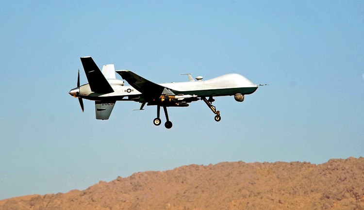 A file photo of a drone. PHOTO: AFP/FILE