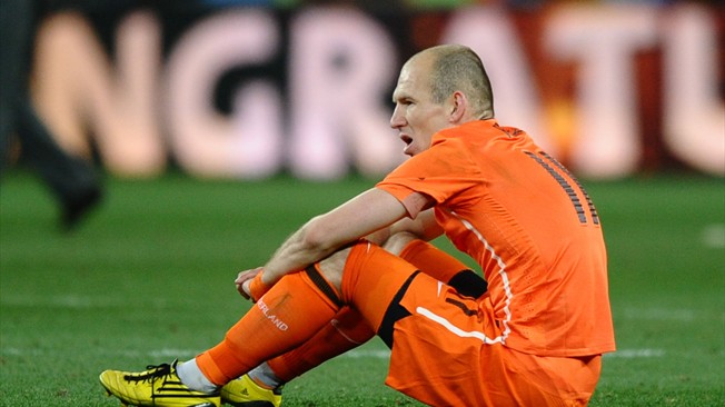 “Last year was a huge disappointment. Now we have improved again,” says Robben. PHOTO: AFP