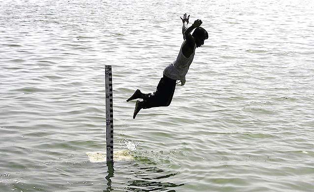 "The government needs to complete the RBOD project to stop the poisoning of the lake," Manchar Lake supervisor Dr Ahsan Siddiqui. PHOTO: REUTERS