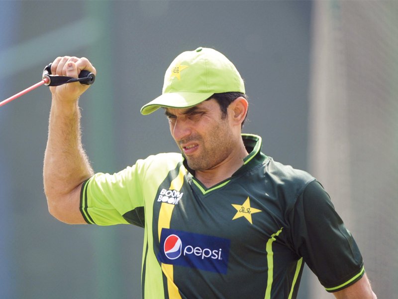 Misbahul Haq. PHOTO: AFP
