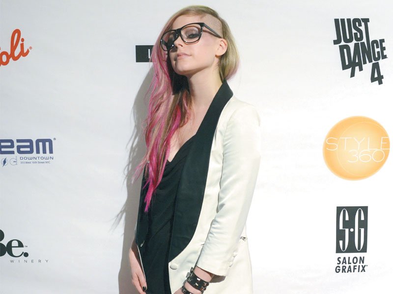 Avril Lavigne. PHOTO: FILE