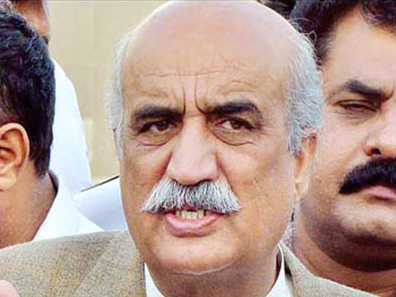 Khursheed Shah. PHOTO: FILE