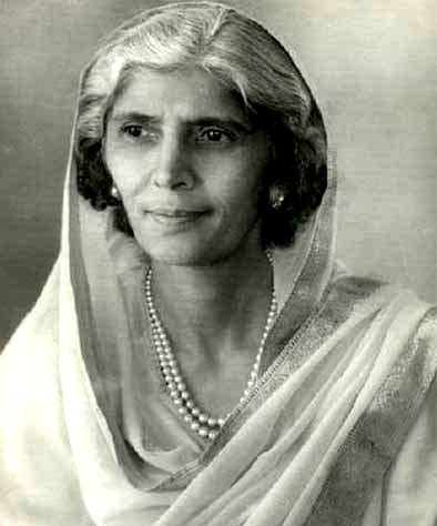 Fatima Jinnah, sister of Quaid-e-Azam, Mohammad Ali Jinnah. PHOTO: FILE