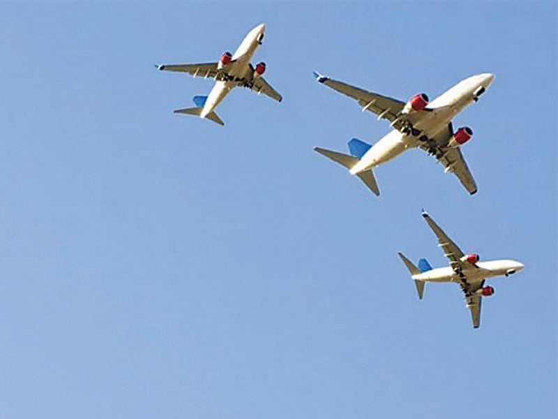 Air Indus will operate the first flight between Karachi and Lahore. The airline has to operate on domestic routes for a year before it is allowed to carry passengers to international destinations. PHOTO: FILE