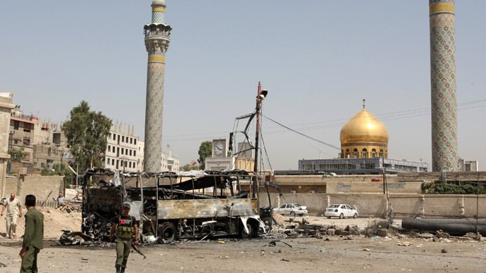 The Syrian envoy was summoned a day after countrywide protests against the desecration of holy sites. PHOTO: AFP