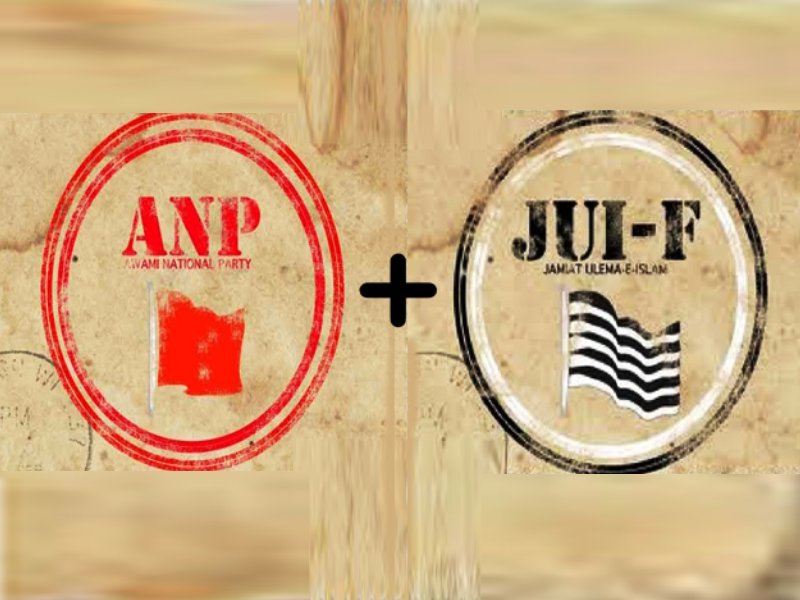 The JUI-F and ANP will be contesting seven seats together. PHOTO: FILE