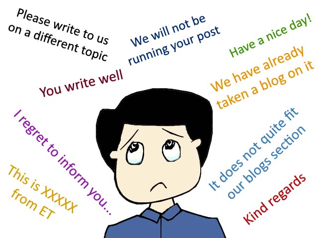 Can I please please please blog on ET?