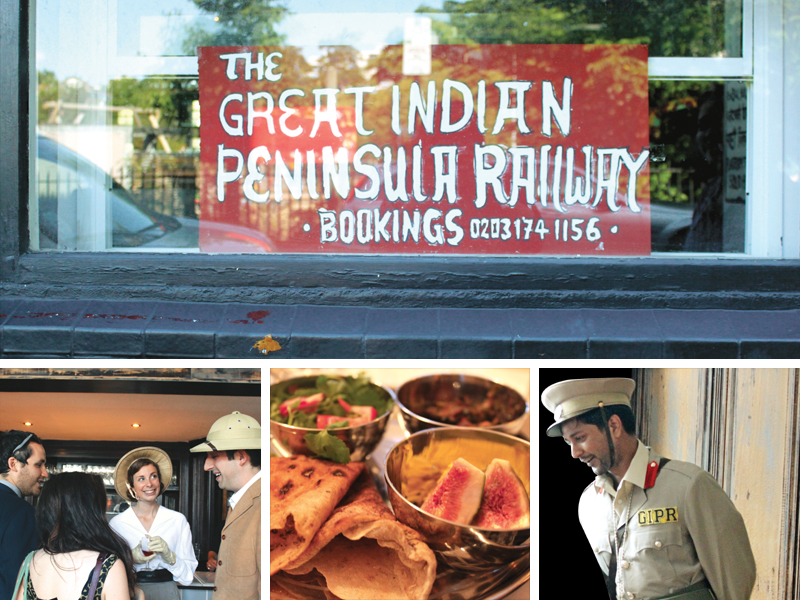In a seven-course meal, curious londoners are treated to a pop-up dinner that takes them from rangoon to srinagar. PHOTOS: TOOBA MASOOD