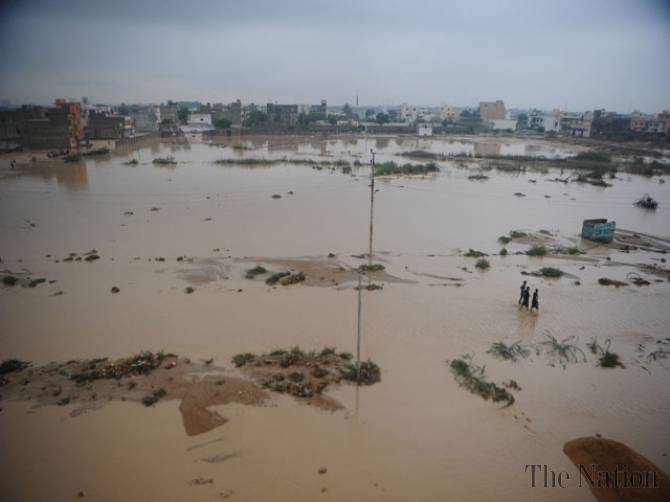 Flood waters and rain had destroyed 2,533 houses throughout the country. PHOTO: AFP