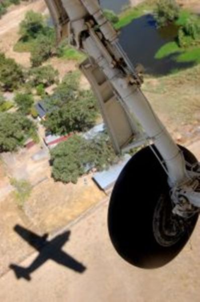Boy survives half hour flight hiding in airplane wheel cavity. PHOTO: FILE