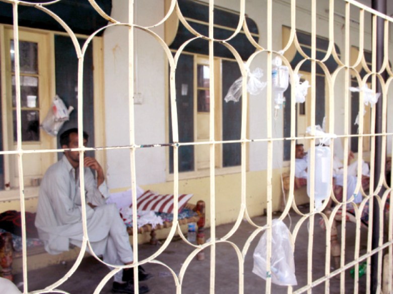The health department on Thursday called a meeting with officials of the hospital to discuss the matter on September 19. PHOTO: EXPRESS