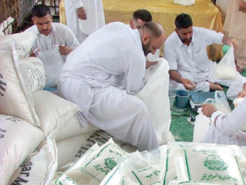 The Economic Coordination Committee noted that at present sugar stocks in the country stood at 2.129 million tons, and decided that stocks would be reviewed every month and the SBP will allocate export quota on first-come-first-served basis. PHOTO: FILE