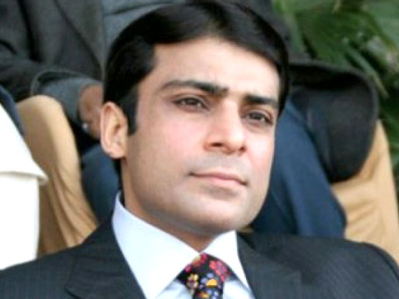PML-N MNA Hamza Shahbaz. PHOTO: FILE