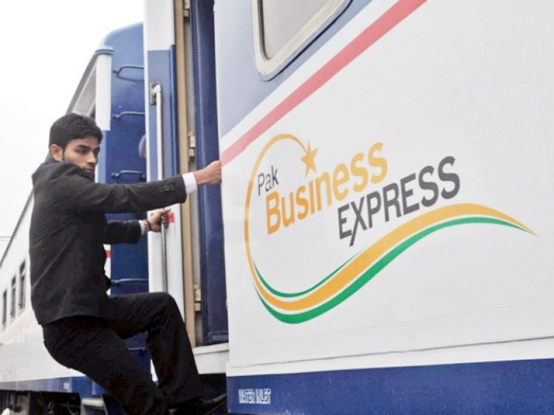 Train management succeeded in cutting down its occupancy rate to 65% after which the daily agreed amount also reduced to Rs2.2 million. The matter was put in front of Economic Coordination Committee in April 2012 which ultimately resulted in victory for Business Train management. PHOTO: FILE