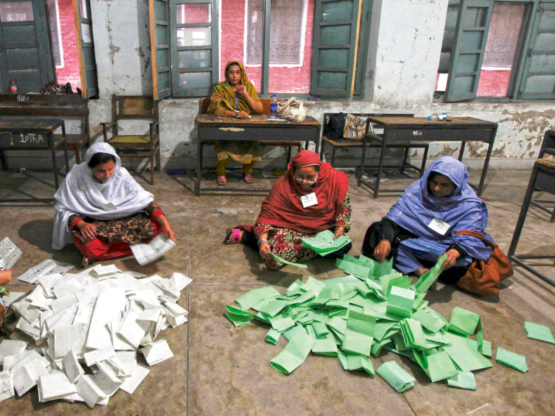 Ptitioner submitted that the ECP had on June 18 accepted an application from the PTI chief and ordered the returning officer to inspect the election record. PHOTO: AGENCIES/FILE