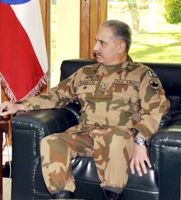 Rabbani said the writ of the government has been completely restored because of strong cooperation from Mohmand tribesmen. PHOTO: INP/FILE