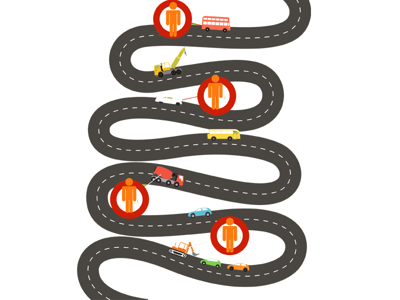 The legal way or a shortcut are the choices when you go to a driving licence branch. DESIGN: AMNA IQBAL