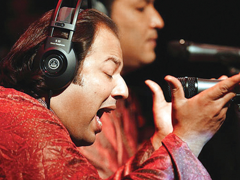 Rizwan and Muazzam are Nusrat Fateh Ali Khan’s nephews. PHOTO: FILE