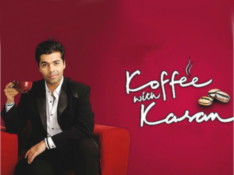 Karan Johar says it is important to be candid and honest on his show. PHOTO: FILE