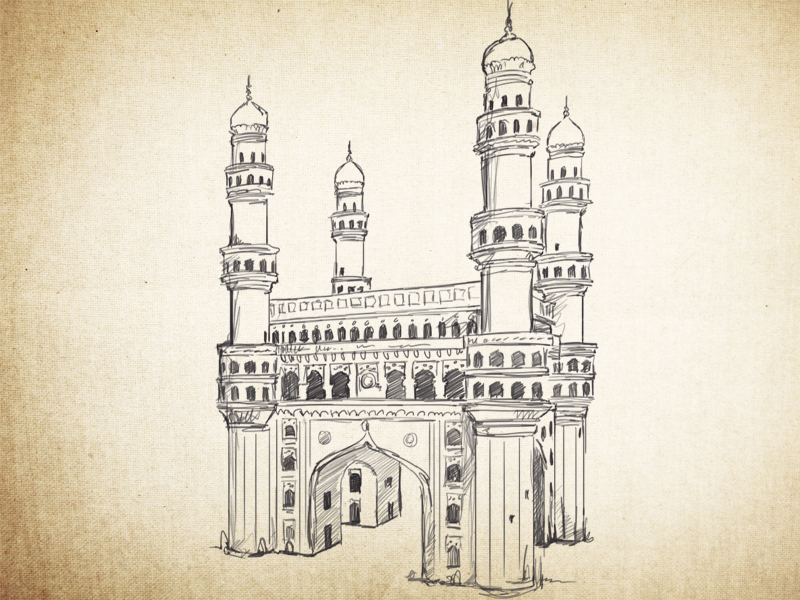 Sculpted by various cultural influences, Hyderabadis hold age-old traditions close to heart. ILLUSTRATION BY JAMAL KHURSHID DESIGN BY KIRAN SHAHID