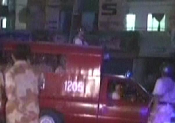 One criminal dead from retaliatory firing and another arrested.