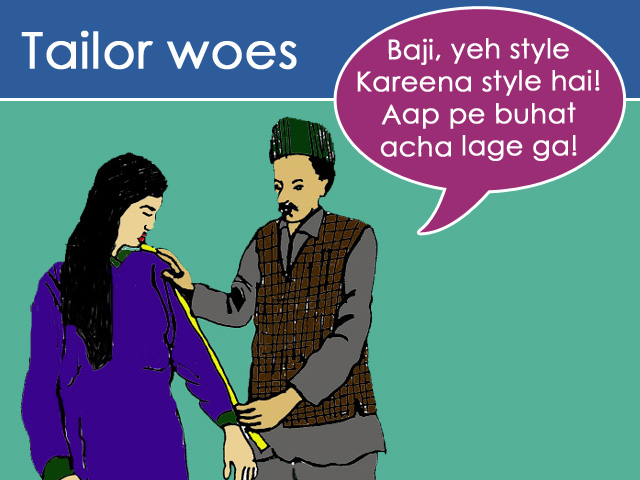 10 ‘argh’ moments with a Pakistani tailor