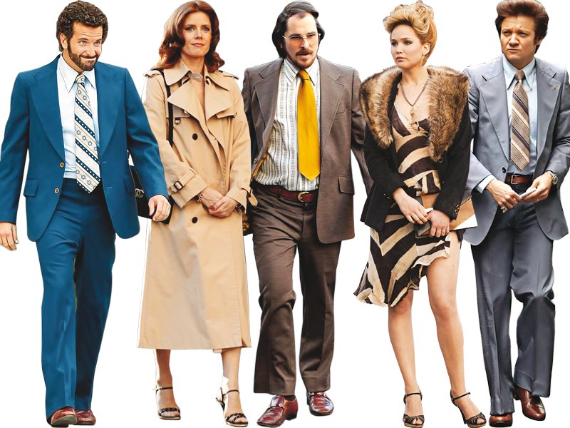 American Hustle will bring the world crashing down with its stunning scandals.