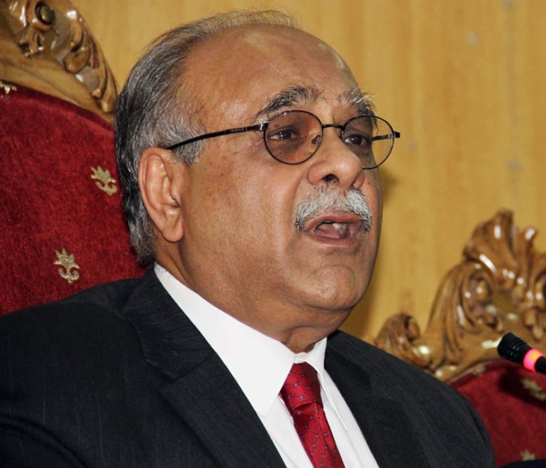 Pakistan Cricket Board (PCB) Chairman Najam Sethi. PHOTO: ONLINE