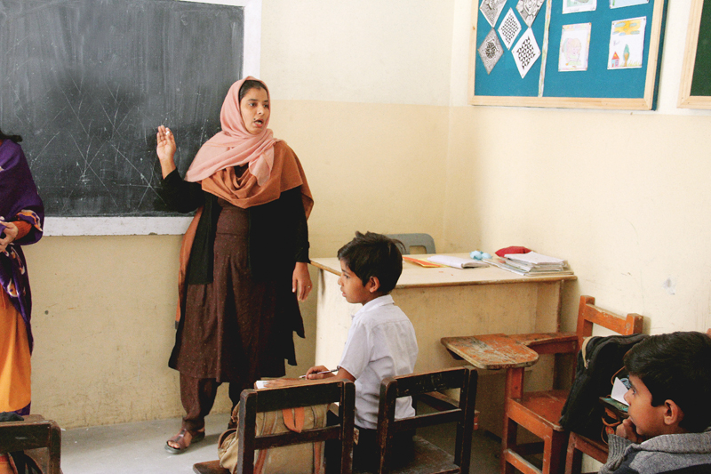 Not everyone puts a price on education.   PHOTOS BY AYESHA MIR