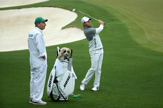 BRIMMING WITH CONFIDENCE: McIlroy arrived at Augusta following a confidence-lifting final round 65 to share seventh place in the Houston Open. Photo: AFP