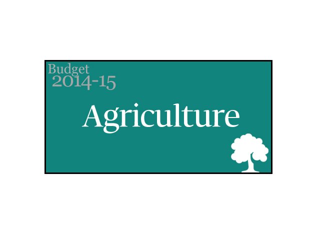 Budget 2014-15: Agriculture sector growth target lower than last year