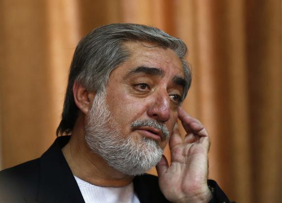 Afghan presidential candidate Abdullah Abdullah. PHOTO: REUTERS