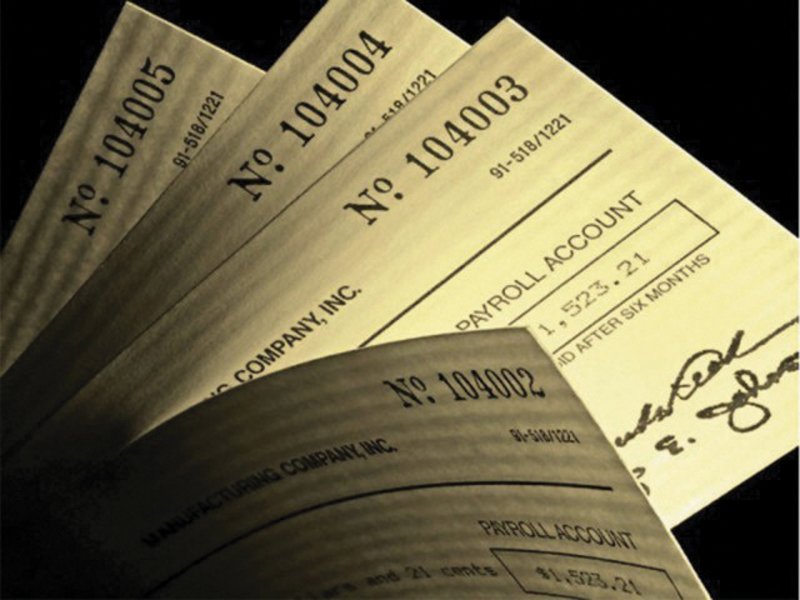 Austerity measure?: Beaten cops were given bouncing cheques