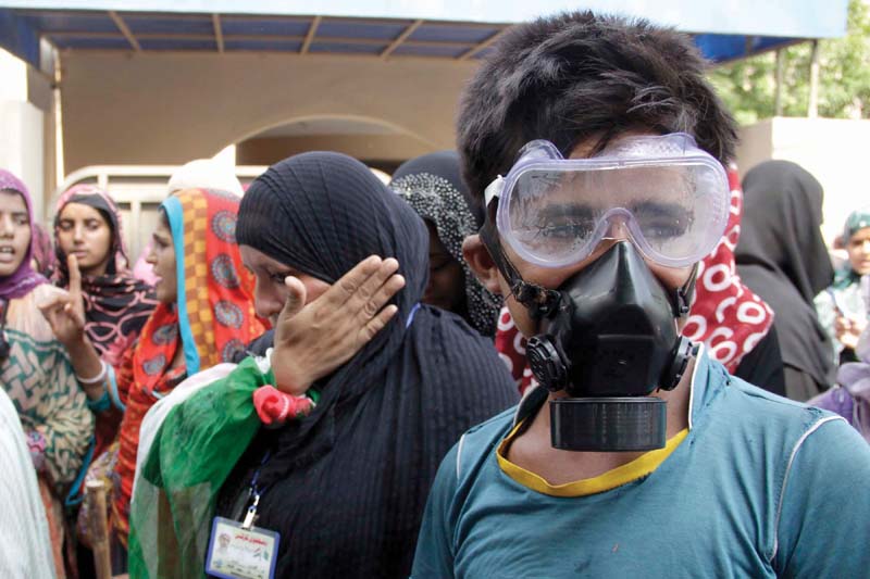 Martyrs’ Day: Baton-wielding women, men stand guard at Minhaj