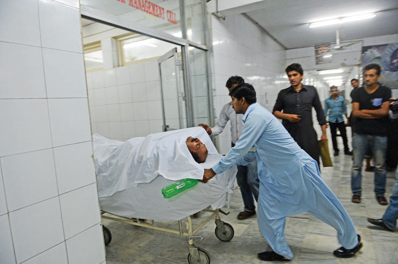 Health on high alert: Chaos and confusion, sirens and screams