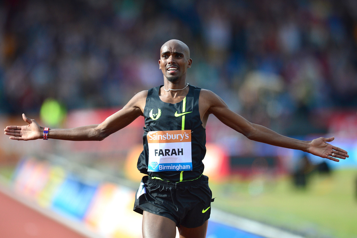 Farah ends British drought