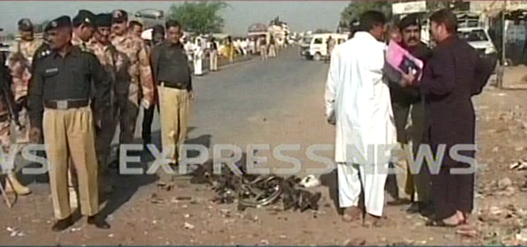 Five injured in attack on security forces’ vehicle in Karachi