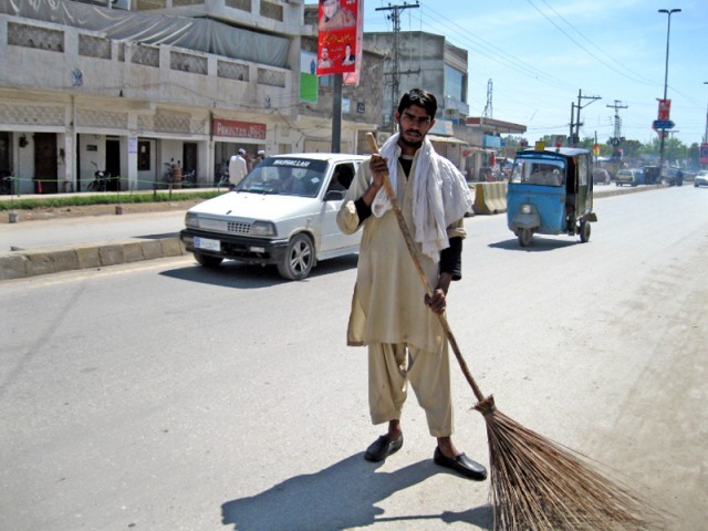 Why can’t we clean our streets and houses ourselves?