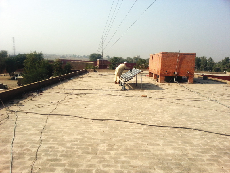 Signals of Radio Khyber emanate from a two-room studio in Jamrud. PHOTOS: IFTIKHAR FIRDOUS/EXPRESS