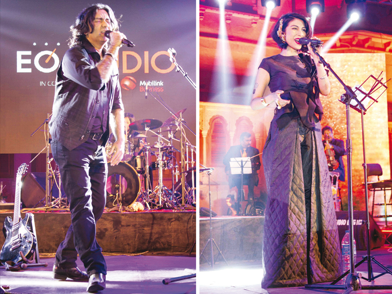 Sajjad Ali’s Har Zulm and Chal Rein De were the crowd favourites and he sang a few melodious lines from Paaniyon Mae on public demand. PHOTOS: PUBLICITY