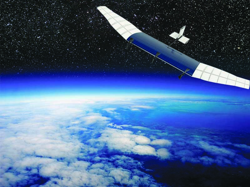Technology giants seek to increase internet access globally with the use of drones. DESIGN : TALHA KHAN